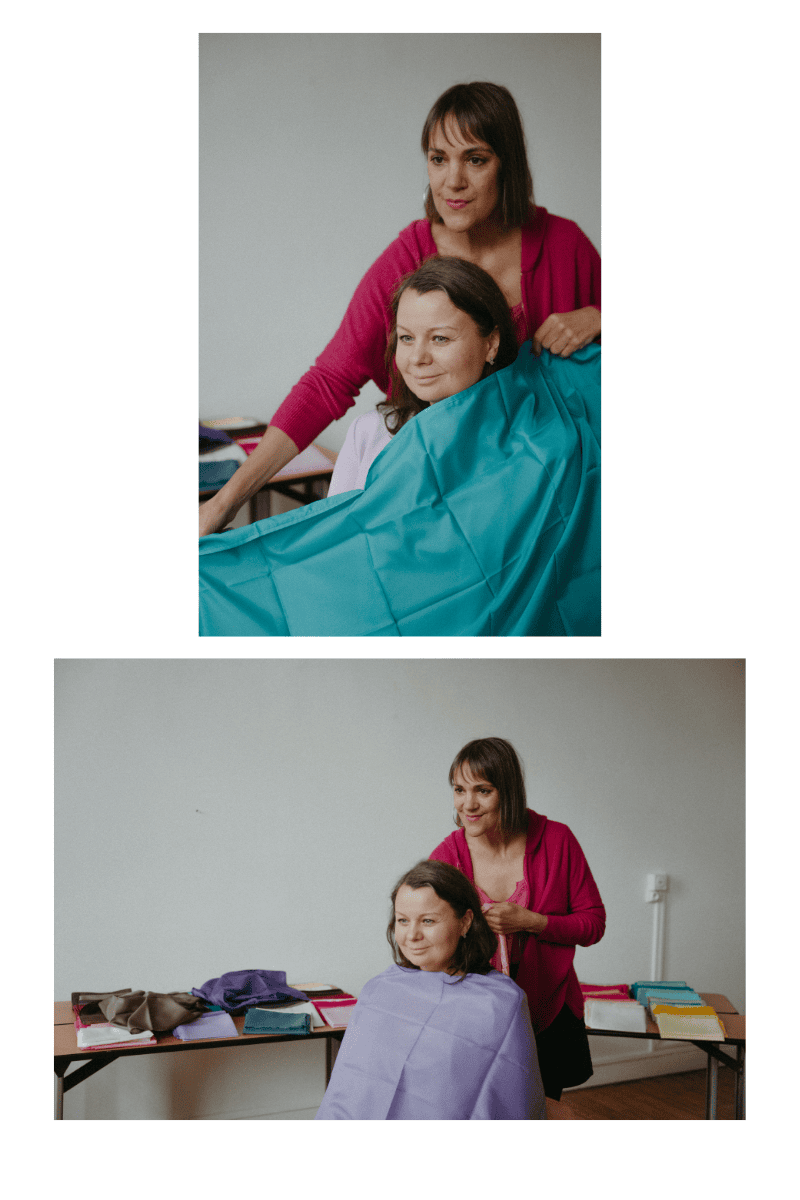 Photos de coaching image séance couleurs